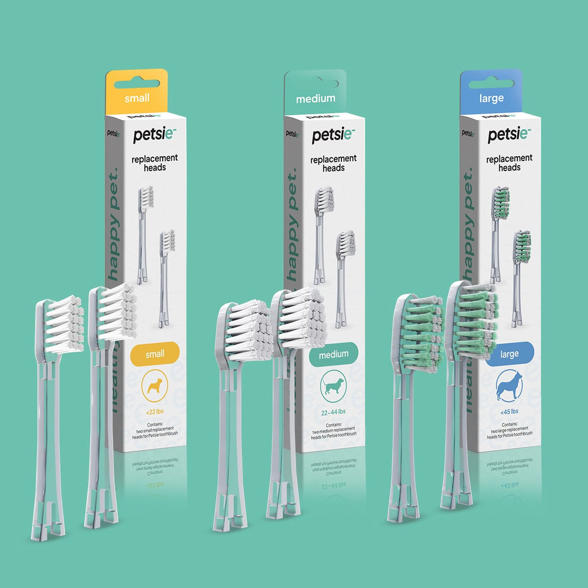 Petsie Replacement Heads