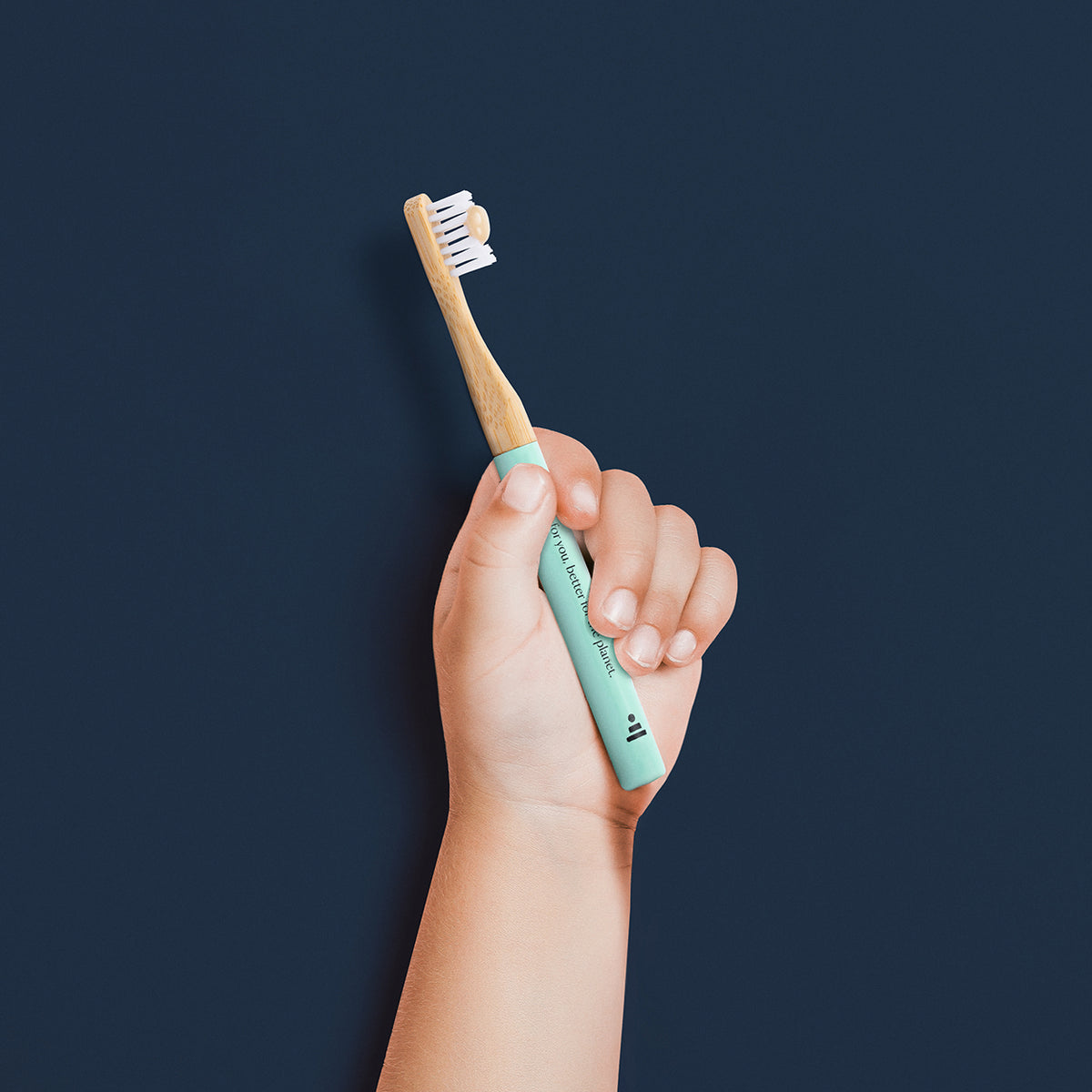 Kids Bamboo Toothbrush Head Refill - Pack of 3