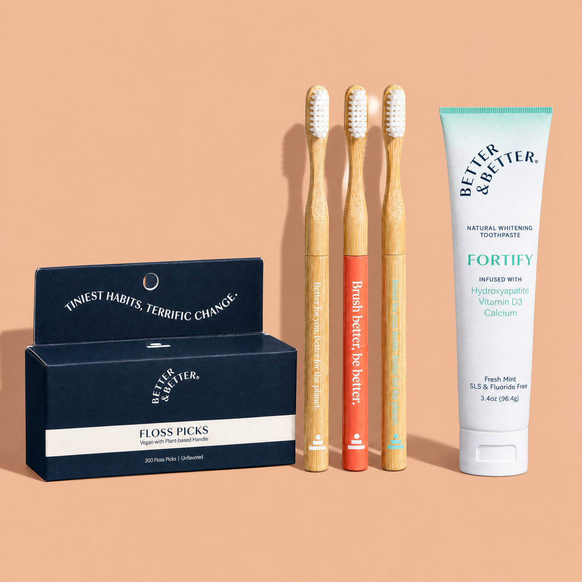 Adult Starter Set with Fortify toothpaste