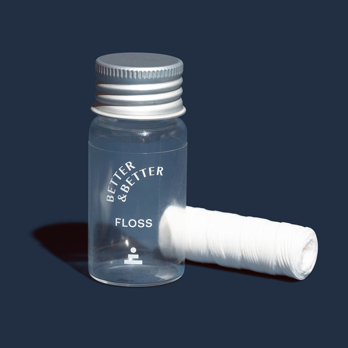 Floss in Glass Jar